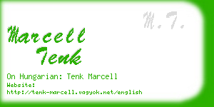 marcell tenk business card